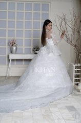 Shah Jahan White Maxi