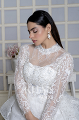 Shah Jahan White Maxi