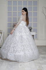 Shah Jahan White Maxi