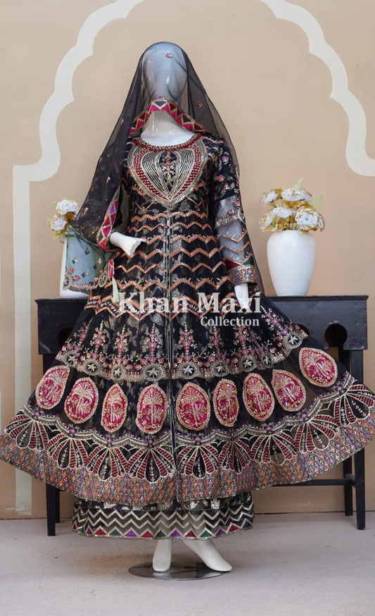 Shah Jahan – Embroidered Maxi